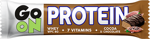 Go On Protein Bar Cocoa Chocolate Whey 7 Vitamins